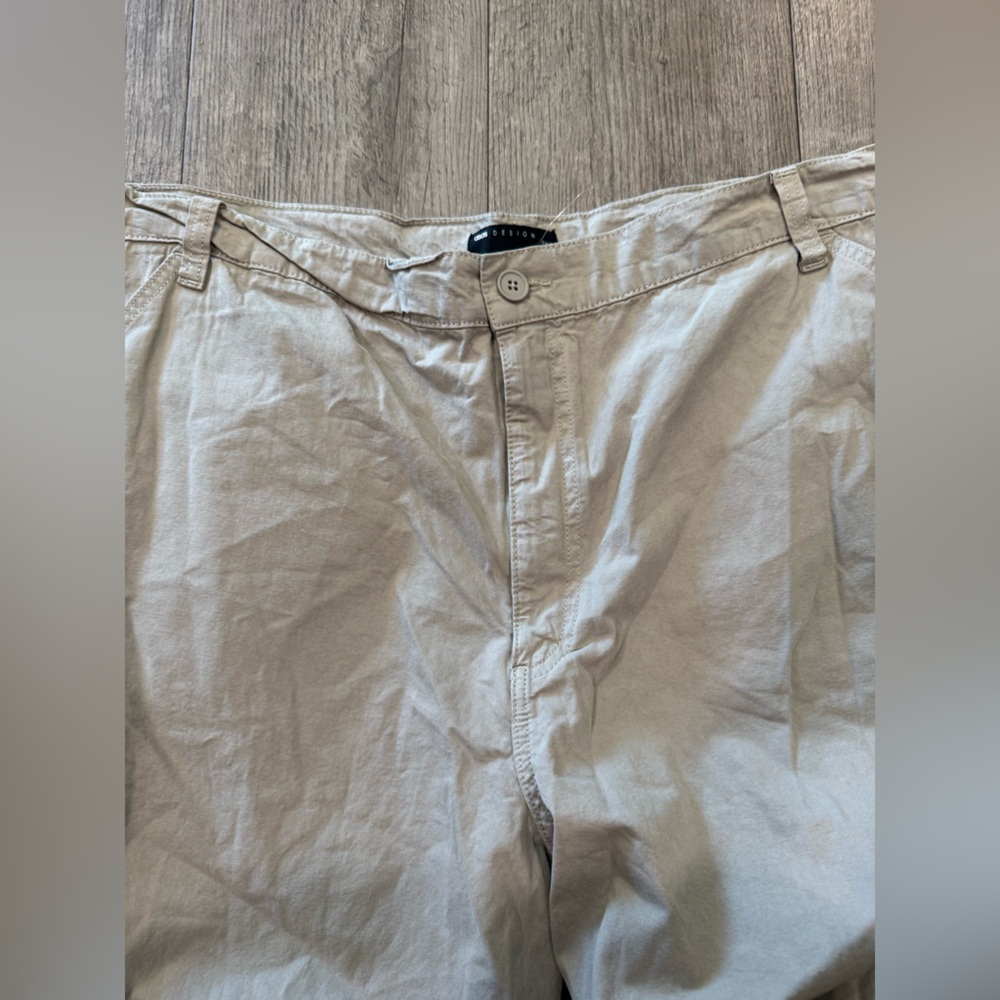 ASOS Curve Taupe Cargo Pants - Picture 8 of 12
